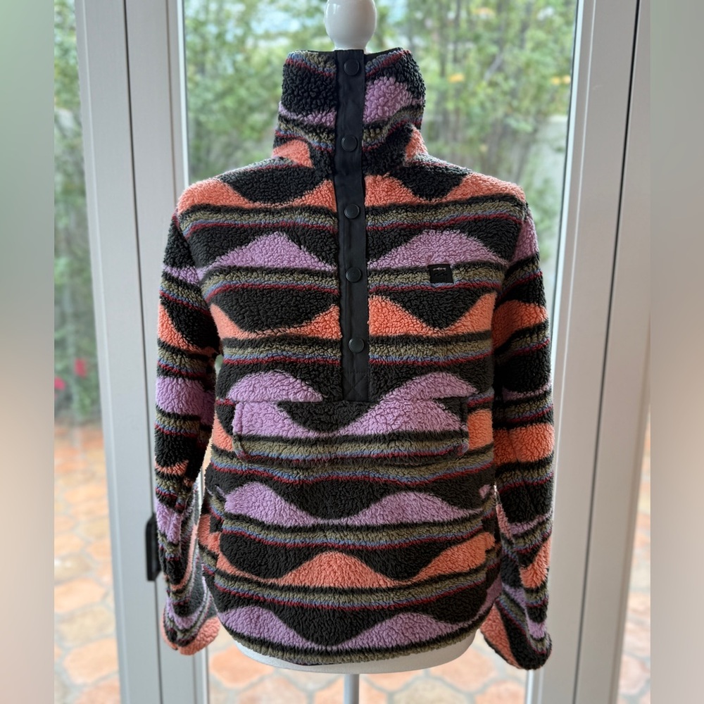 Billabong Multicolor Patterned Sweater - image 1